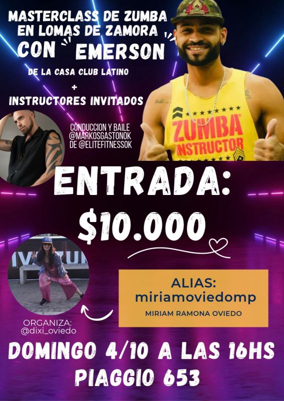MASTERCLASS @DIXI_ZUMBA